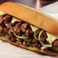 Philly Cheese Steak · Great Chicken Philly Cheese Steak.  Smoother with meat, cheeses, onions, peppers and mushroo...