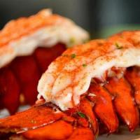 Seasonal Featured Lobster Tails · With butter.