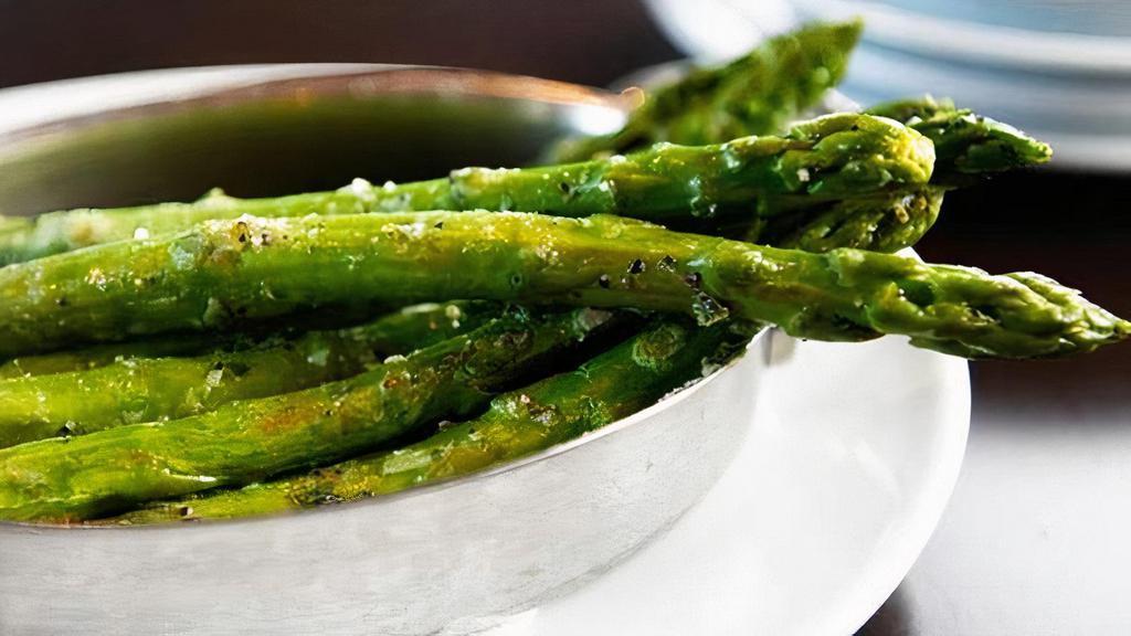 Roasted Asparagus · Herb butter