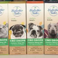 Holistic Tails CBD Drops · Drops For  Dogs.