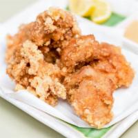 Karaage (App) · Japanese-style Deep-Fried Chicken, with side spicy mayo sauce.