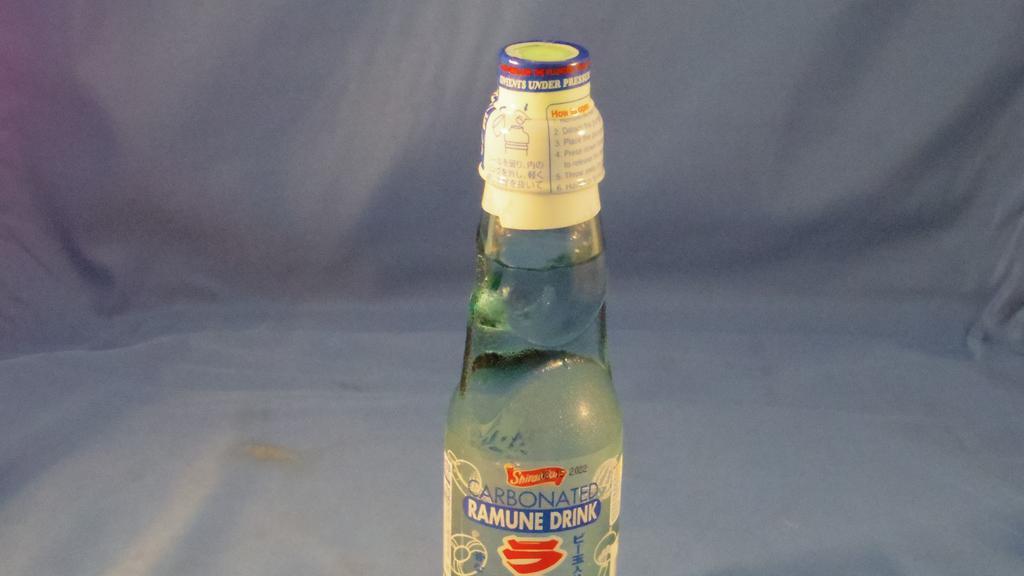 Ramune · Japanese soda Bottle with marble.