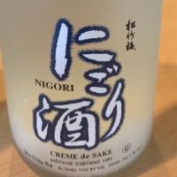 Shochikubai Creme Nigori · 300ml Creme Nigori. Creamy & Sweet