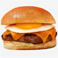 Sausage, Egg, and Cheese Breakfast Sandwich · Chicken sausage, egg, cheese and aioli.