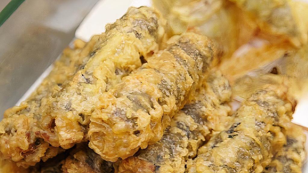 Fried Seaweed Rolls (김말이튀김) · Filled with glass noodles, this fried Korean delicacy is a classic. 10 pieces.