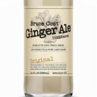 Bruce Cost Ginger Ale · Bruce Cost's true original, made with only fresh ginger (no extracts or oils) and pure cane ...