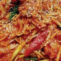 6. Spicy Monkfish · Korean style braised monkfish and bean sprout
in spicy sauce
