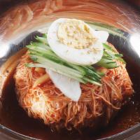 3. Spicy Noodle · Cold chewy noodle, egg, vegetable with spicy sauce