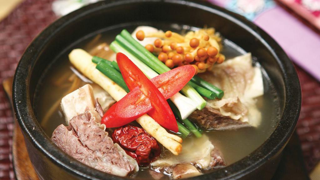9. Beef Short Rib Stew · Beef short rib soup with glass noodle.
