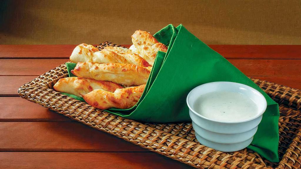 Twisted Breadstix · A twist on a classic! Garlic butter, sprinkled generously with parmesan cheese-oh yeah ( 90 cal per stick). Served with ranch (220 cal), or signature pizza sauce (30 cal).
