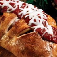 Custom Calzone · Hand-Tossed dough stuffed with your choice of four toppings,