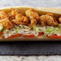 Seafood Sandwich Only · Fried seafood, lettuce, pickle, tomato, and tartar sauce.