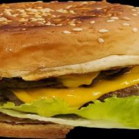 Cheese Burger · all burger made from scratch meats are grounded, marinated and made into patties