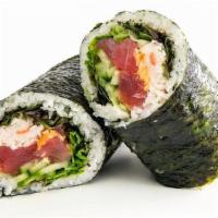 Poke Burrito - Regular (2 Proteins) · Your choice of 2 proteins, mix-ins, toppings, and flavor wrapped with white rice and roasted...