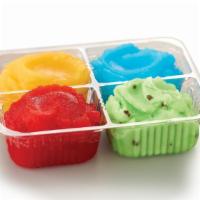 Italian Ice Flight · Choose 4 delicious Ice flavors that are made daily with real fruit.