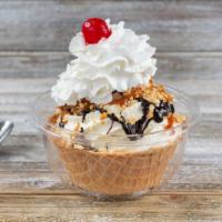  Sundae · Two Toppings, whip cream and Cherry