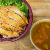 Ton Katsu Curry Bowl  · Deep fried Ton Katsu fillet with curry.