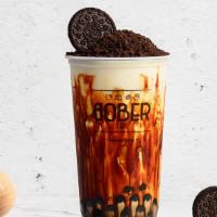 Brown Sugar Cookies & Cream · Housemade brown sugar syrup coated cup with classic milk tea, cheese cream and crushed Oreo ...