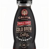 Califia triple shot Iced Coffee · With Almond Milk