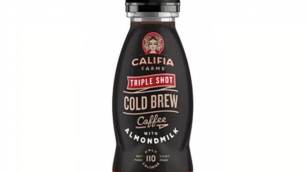Califia triple shot Iced Coffee · With Almond Milk