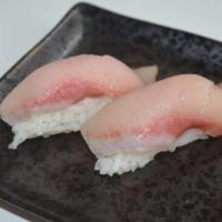 Hamachi Nigiri · Yellowtail Sushi
