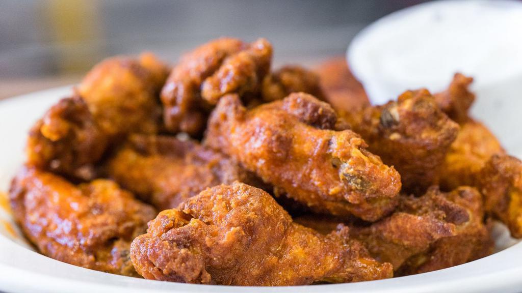 Traditional Wings · with your choice sauce