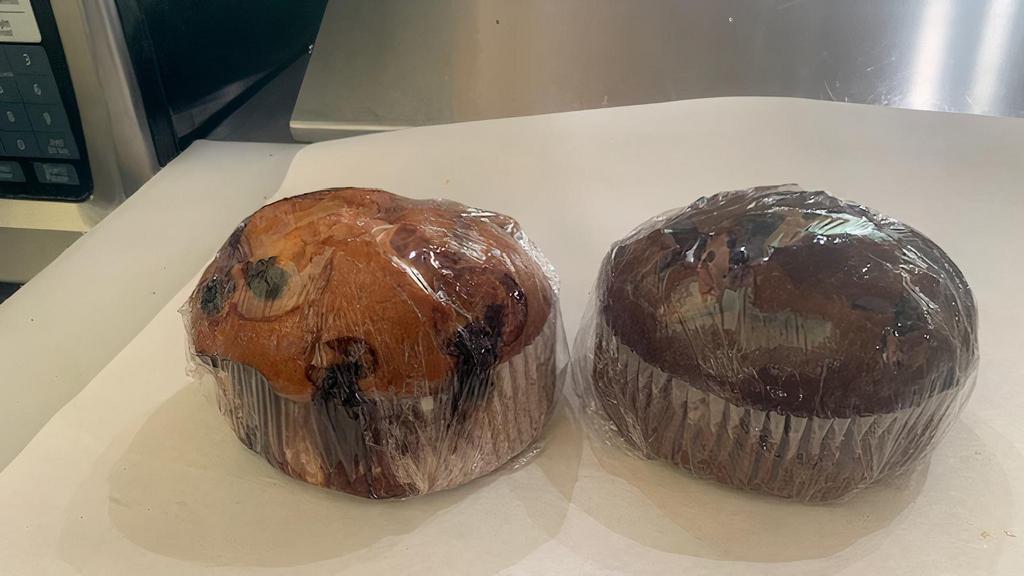 Muffin · Blueberry chocolate or poppy seed.