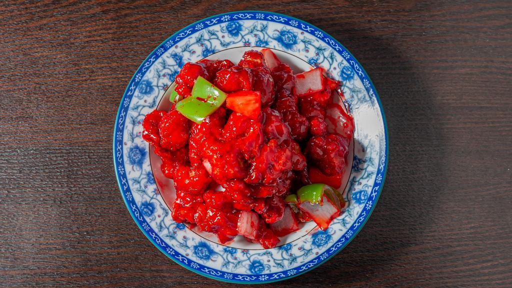 北京鸡 Peking Chicken(L) · Spicy.
