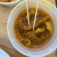 S7. Curry Pork Skin / 咖哩豬皮 · Nostalgic HK street style curry pork skin, made in small batches throughout the day, only av...