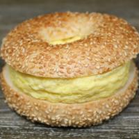 1. Eggwich · Bagel of your choice with egg.