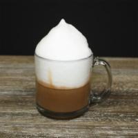 Cappuccino · Espresso, light milk and foam