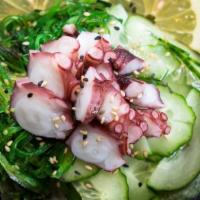 Tako Sunomono · Octopus, Japanese salad with sweet vinegar dressing.