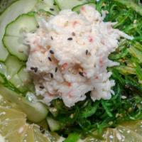 Kani Sunomono · Crab meat, Japanese salad with sweet vinegar dressing