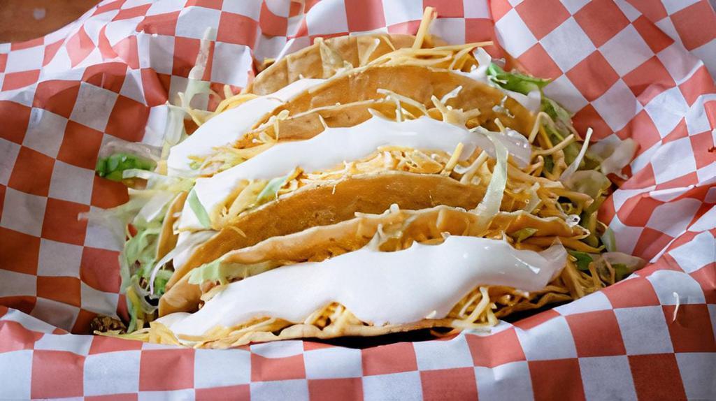 Street Tacos · With choice of chicken or beef.