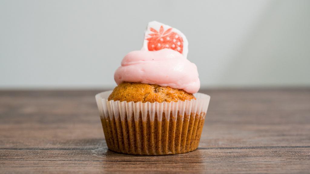 9. Strawberry · These moist and fresh cupcakes are made with fresh strawberry puree and topped with a fresh strawberry frosting.