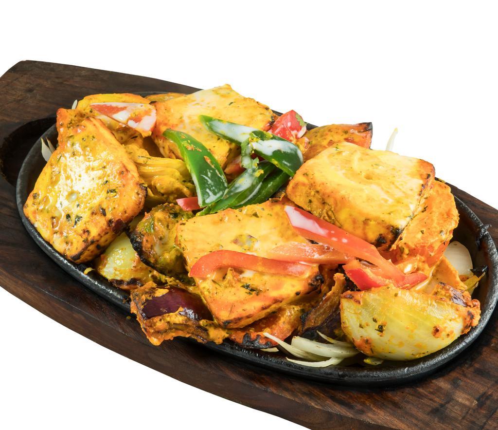 Paneer Tikka · Cottage Cheese marinated in House Spices.
