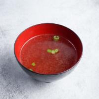 Veggie Broth · Single serve 6 oz soup in 8 oz container