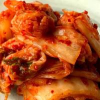 Fresh Kimchi (12Oz) · Slightly spicy. Napa cabbage mixed with seasonings. Dietary preferences are gluten free, veg...