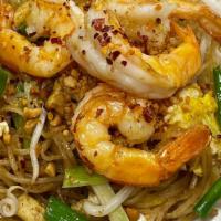 Pad Thai · Pan fried rice noodles coated with savory and slightly sour undertones of ripe tamarind; and...