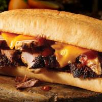 Westerner Sandwich · 2 meats and cheese on a toasted hoagie.