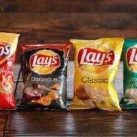 Assorted Chips · Everyone’s favorite Frito-Lay chips in a wide range of lassic, crispy flavors.