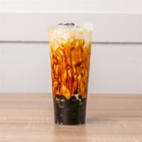 Brown Sugar Boba with Fresh Milk · One of the best-selling classic boba tea around the world. Special homemade boba mixed with ...