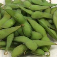 Edamame · Boiled soybeans.