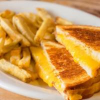 Grilled Cheese · Choice of tillamook cheddar, Swiss, provolone, blue, pepper jack, or goat.