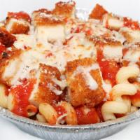 Chicken Parm · Our Loko 4 Cheese base with crispy chicken, our homemade marinara sauce and topped with melt...