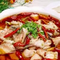 #3. Chengdu Style Fish Fillets and Tofu in Chili Sauce 成都豆腐鱼 · Spicy.