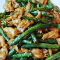 #29. String Bean Chicken  四季豆鸡 · ** Additions of items will increase $ 1.00/item