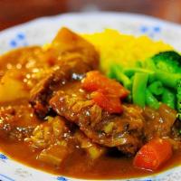 #58. Curry Beef  咖喱牛 · ** Additions of items will increase $ 1.00/item
