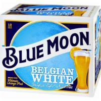Blue Moon Brewing Company, Blue Moon Belgian White, Belgian and French Ale | 12-Pack Bottles, 12 oz · 