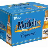 Modelo Especial, Pilsner | 12-Pack, 12 oz Bottles · 
